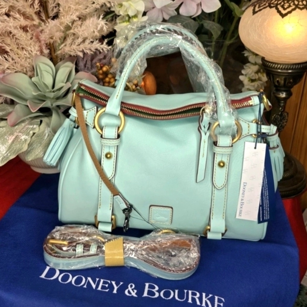 Dooney & Bourke Pale Blue Satchel